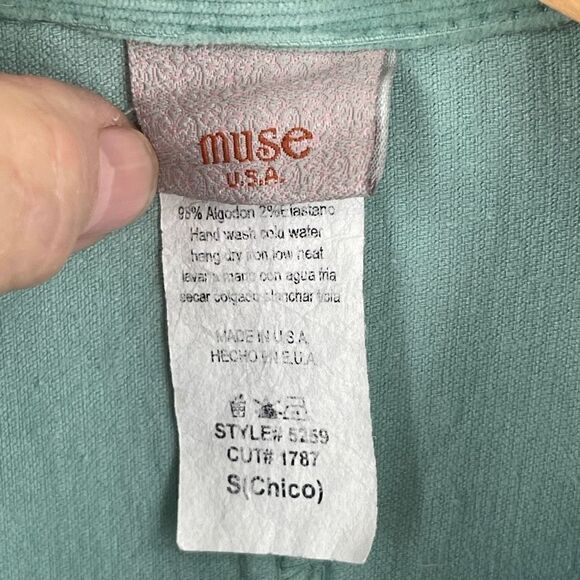 Vintage Muse USA Corduroy Woman's Lady's Unlined Jacket - Picture 4 of 7